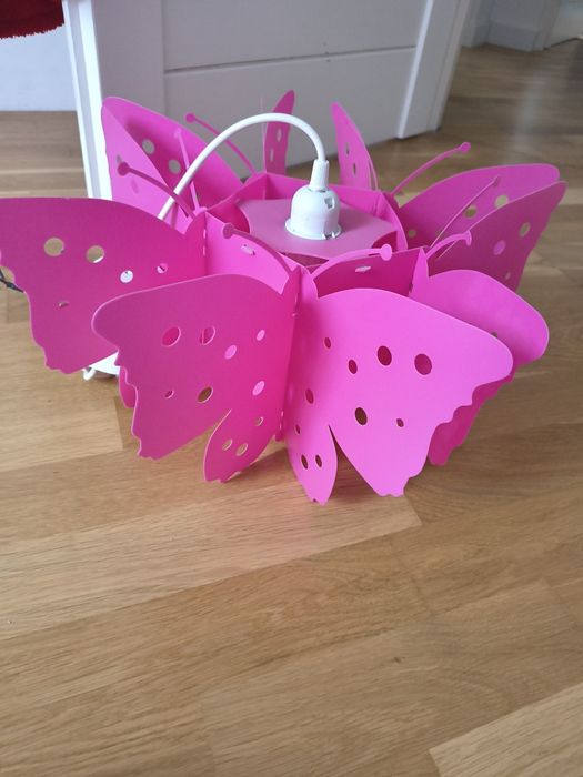 Lampa dziecięca motyl