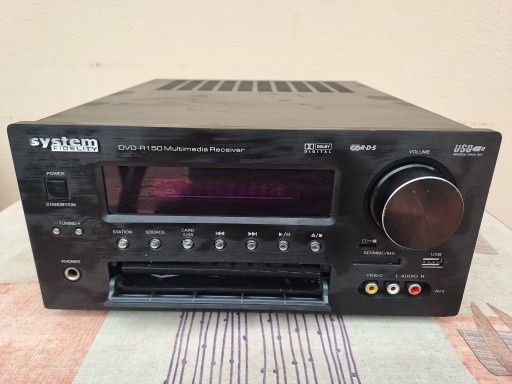 Odtwarzacz DVD Wzmacniacz System Fidelity DVD-R150 + pilot