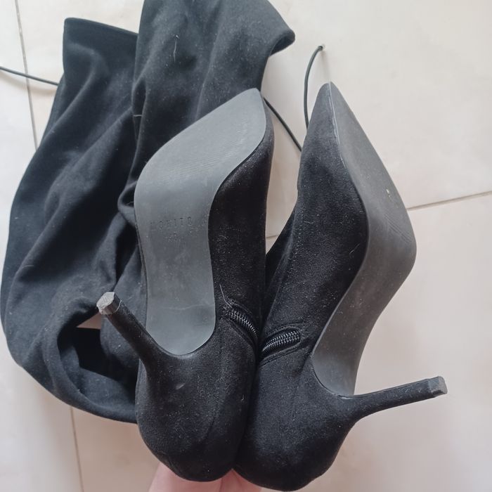 MOHITO dlugie kozaki za kolano ze streczem jak nowe 40/ salon 299 zł