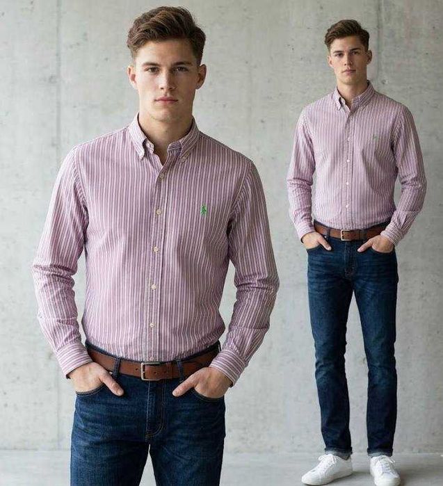 Polo Ralph Lauren рр L рубашка из хлопка