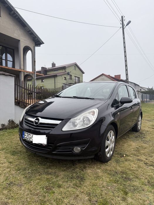 Opel Corsa Opel Corsa 1.4 benzyna 2008 czarny 90 KM