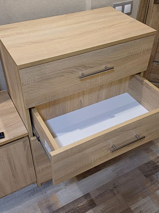 Комод, тумба для спальні, тумбочка. Дуб сонома