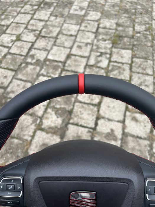 Kierownica Seat FR II polift Lift nowa skóra kompletna