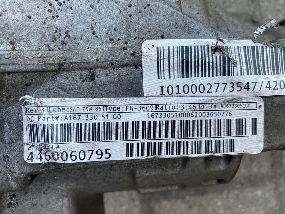 mercedes gle w167 most przód