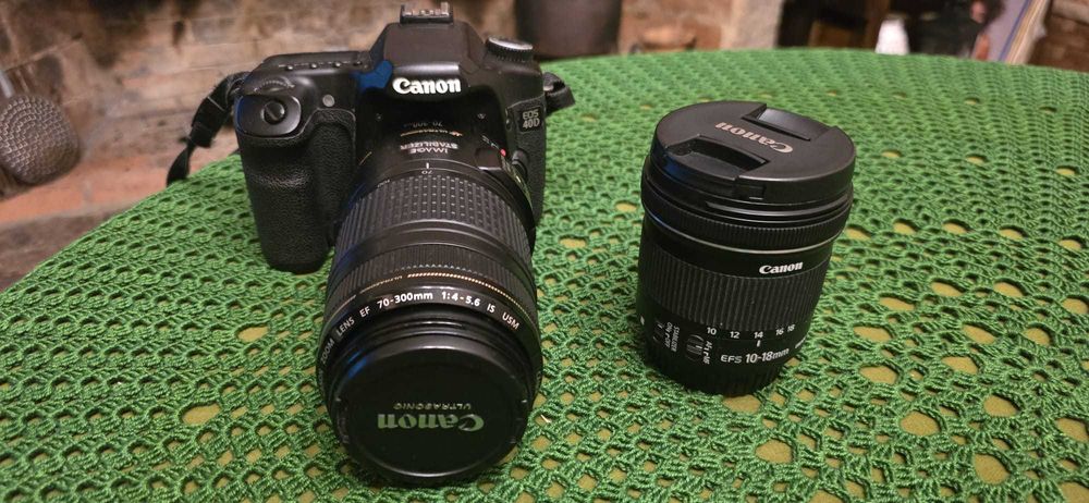Vendo Canon EOS40D mais Objetiva 10-18mm 4.5-5.6
