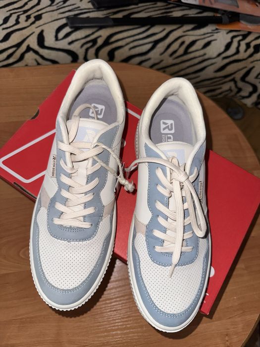 Женские кожание кроссовки Rieker оригинал 40