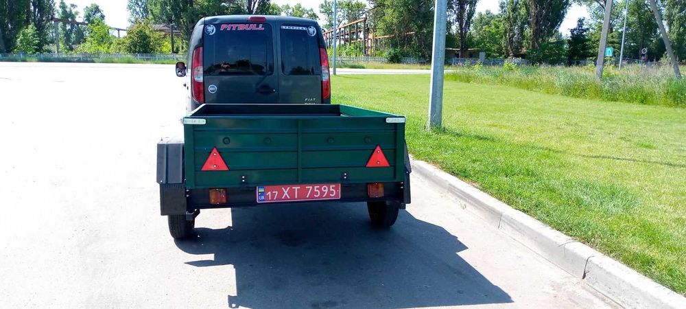 ПРИЦЕП причеп причіп посилений 2000/1300/430 Ціна заводу. Доставка