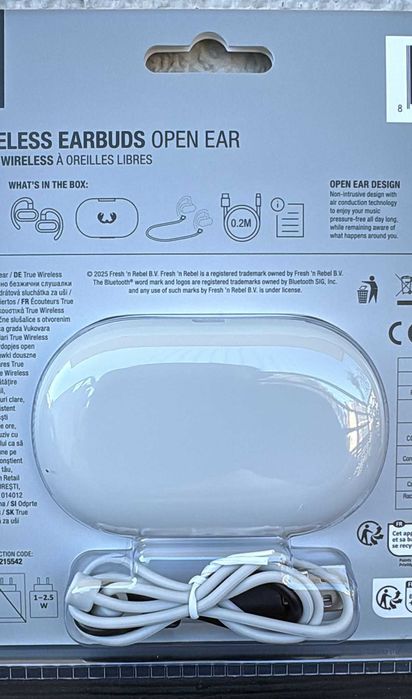 Bezprzewodowe słuchawki Fresh ’n Rebel, Nowe , mega mocne. Szare