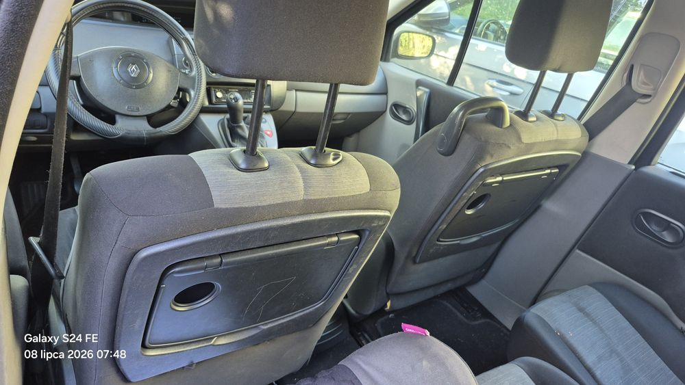 Renault gr scenic II 1.6  2005 r. 7 osob. Czytać opis.