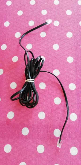 Cabo de telefone, 2,80m, usado