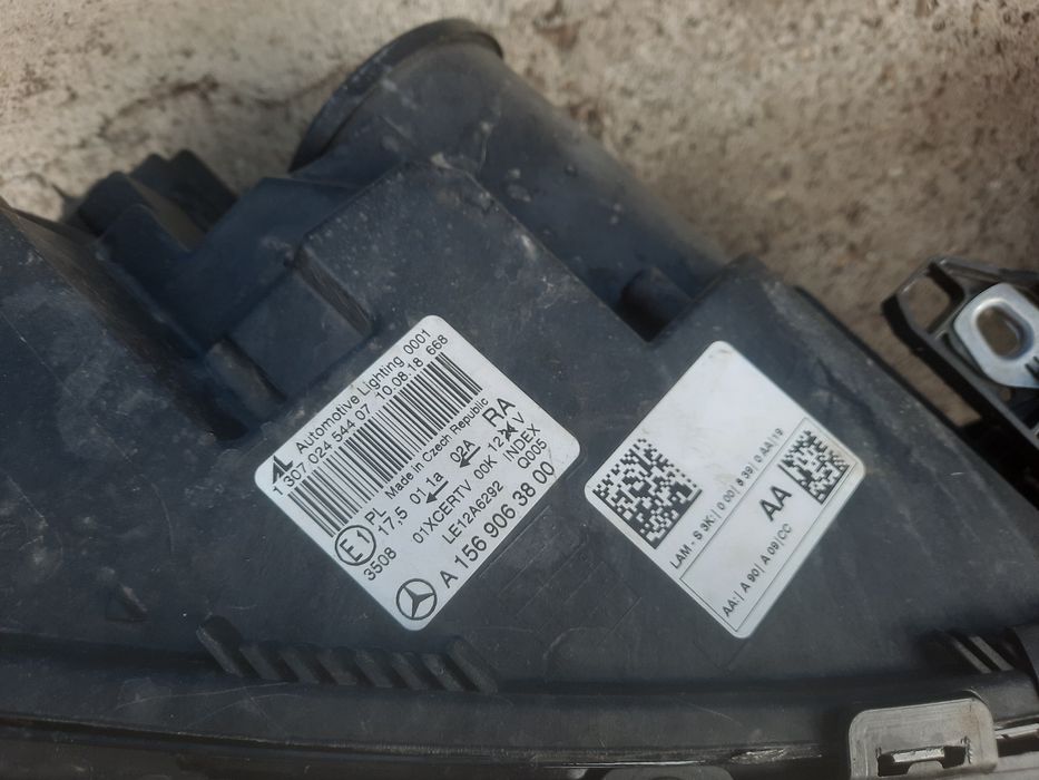 Фара ,Фари Мерседес Фара ,Фари Мерседес GLA w156 w156