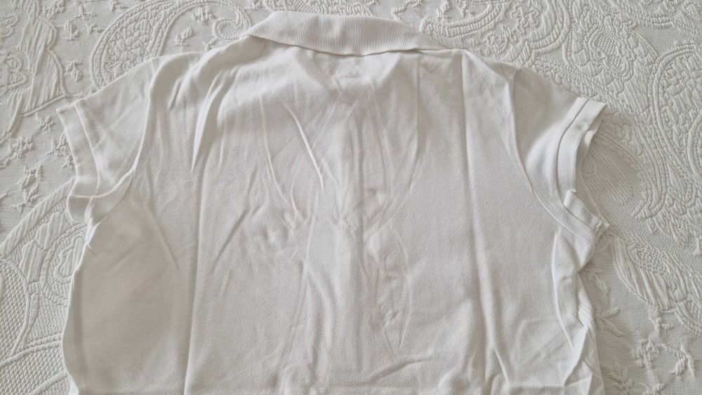 Polo branco, Calvin Klein, tamanho XS