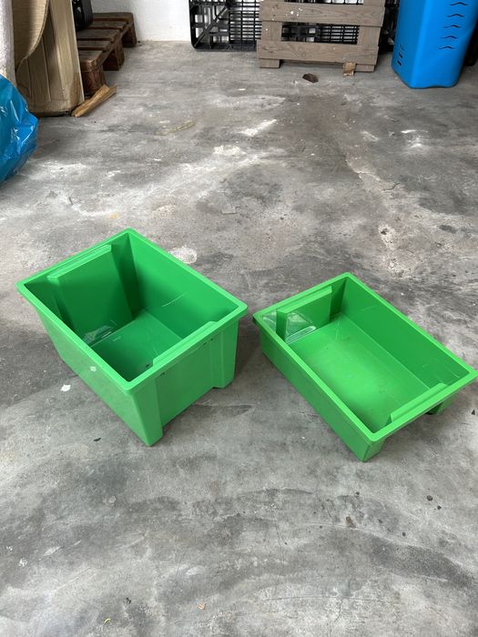 Caixas de plástico resistentes