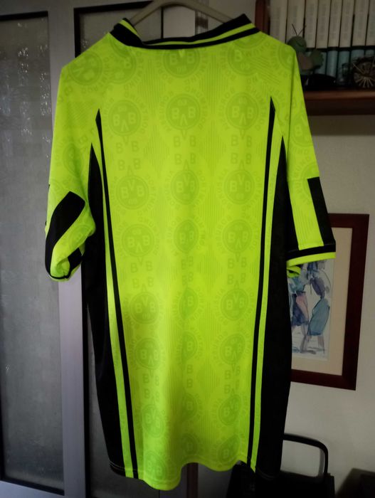 camisola Borussia de Dortmund campeão europeu 1997 XXL
