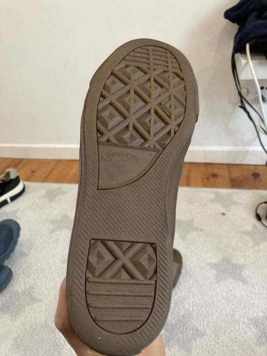 Botas all star verde tropa (USADOS APENAS UMA VEZ)