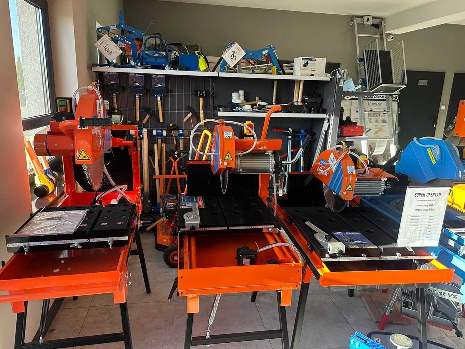 Piła przecinarka stołowa kątowa Norton Clipper CM 351 do kostki betonu