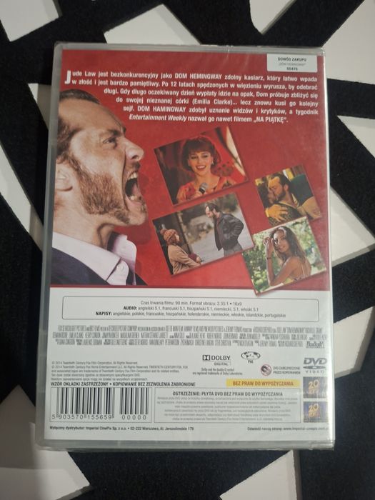 Dom Hemingway DVD PL