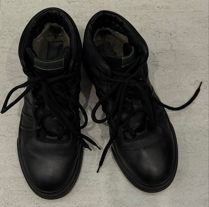 Чоловічі шкіряні черевики/чоботи estro на зиму