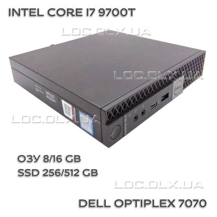 Dell OptiPlex 7070 i7-9700 DP-HDMI DisplayPort WiFi+BT #3513
