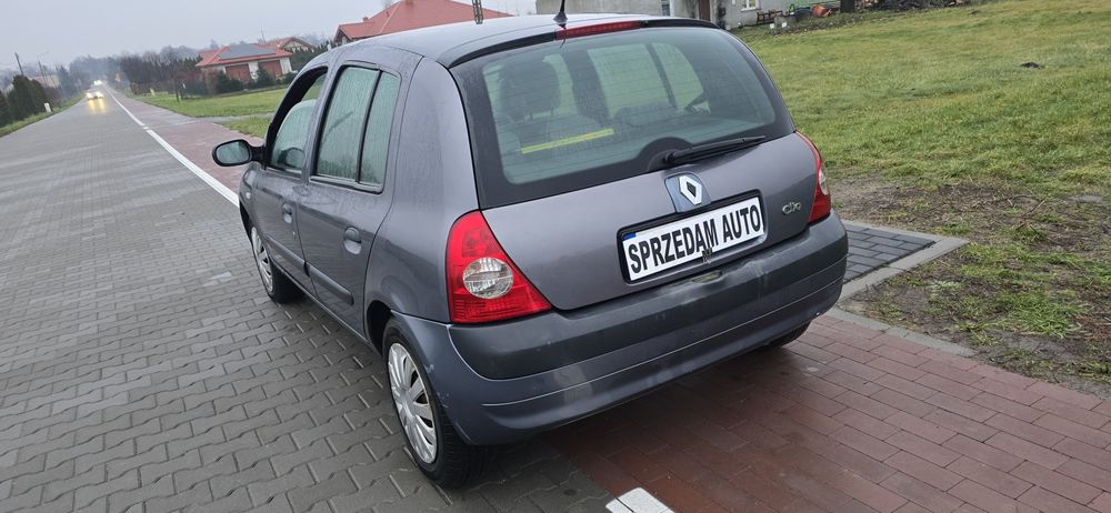 Renault Clio 1.2 benzyna 2006r, klima 5 drzwi LIFT