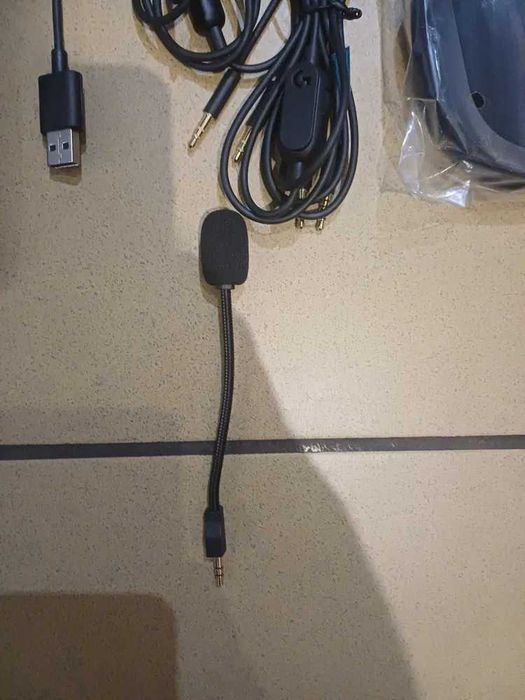 (3956/25) Słuchawki przewodowe Logitech G Pro X Nowe!!
