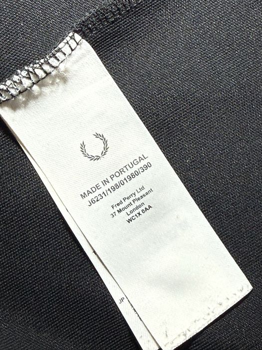 Zip hoodie Fred Perry на лампасах