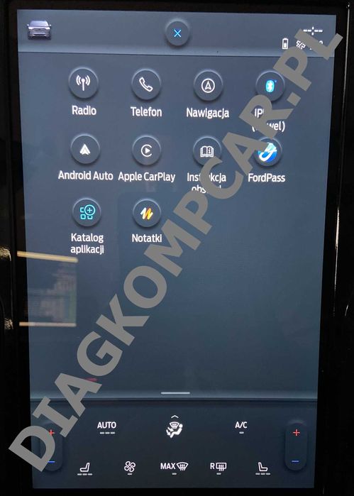 Navigacja SYNC 4 Ford F-150 Mustang Mach-e Egde 2022 USA - EU SYNC4