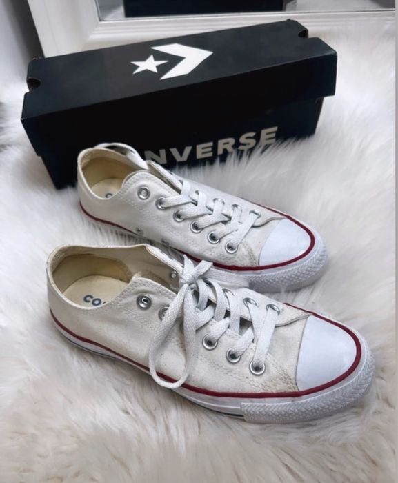 Buty Converse białe damskie trampki