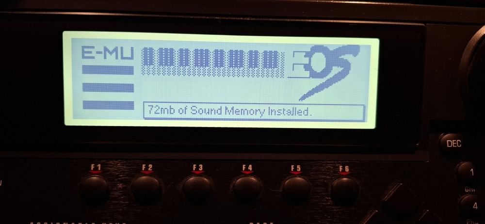 E-mu e6400 72mb Sampler