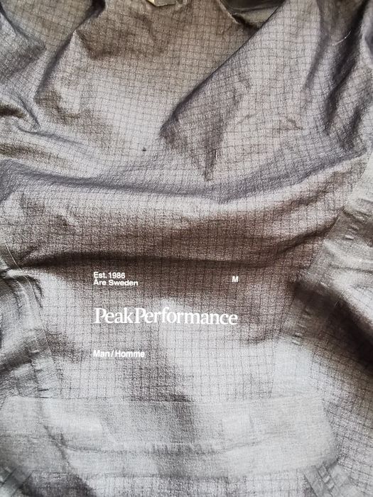 Peak Performance Black Light Gore Tex Pro Jacket