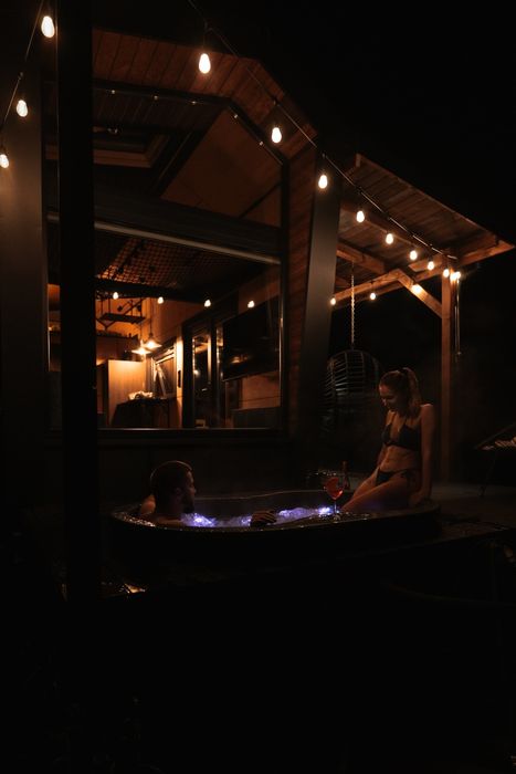 domek w górach SAUNA BALIA JACUZZI spa masaż kobido joga gorące termy