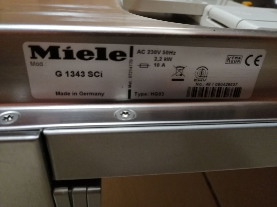 Zmywarka Miele G 1343, uszkodzony sterownik silnika