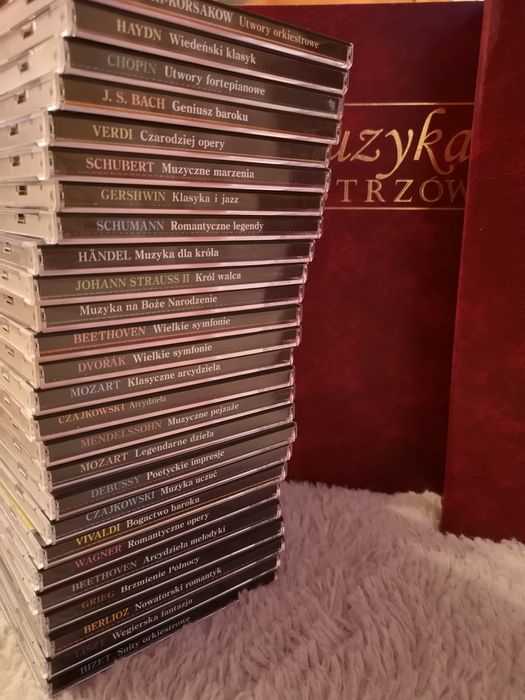 Muzyka Mistrzów 26 płyt CD z zeszytami Kolekcja Deagostini
