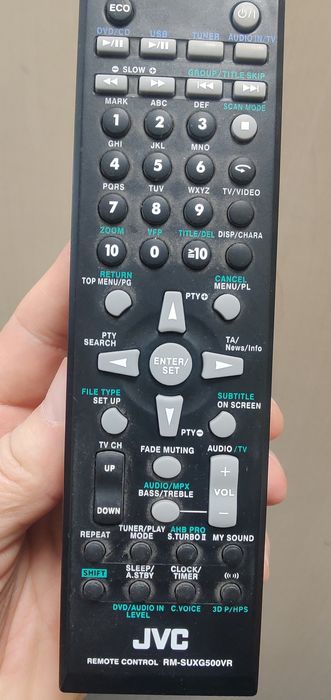 пульт к музыкальным центрам Sony, LG,JVC, Yamaha,