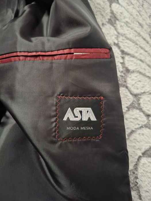 Męska marynarka czarna - Asta