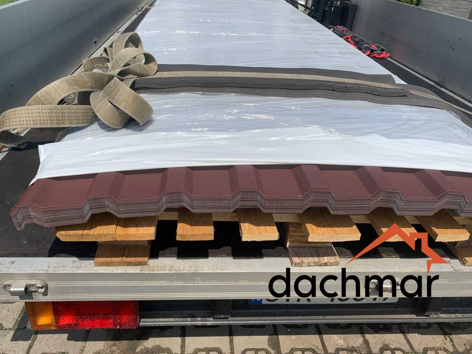 Blacha trapezowa T-18 MAT 8017 brąz