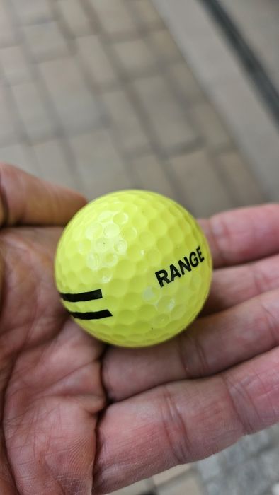 10szt. Pilki golfowe range Nowe żółte Hit.