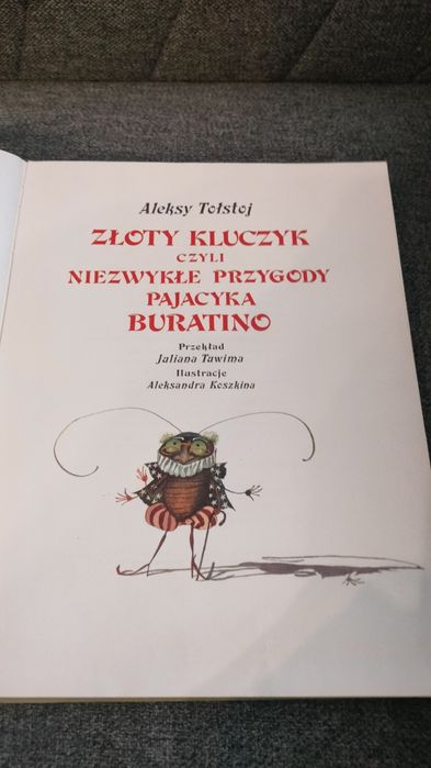 Złoty kluczyk – Aleksy Tołstoj | Kultowe ilustracje KOSZKINA | 1988