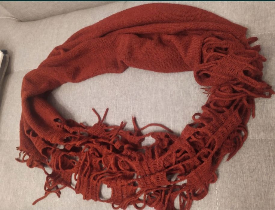 Комплект - шапка, шарф, рукавички - для яскравих дівчат!