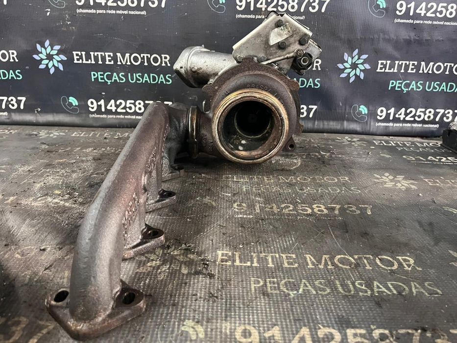 Turbo usado GT2260V BMW 730D 530D 330D 231CV COLETOR ESCAPE M57TUE2