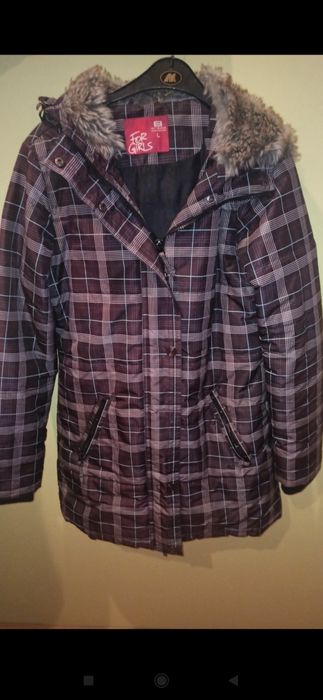 Damska kurtka zimowa cropp