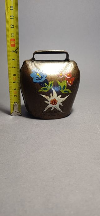 Dzwonek pasterski ręcznie malowany