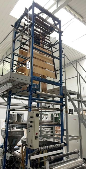 Extruder wytłaczarka do folii PE