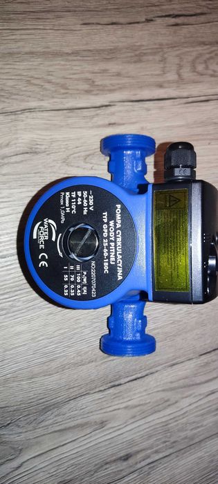 Pompa cyrkulacyjna wody pitnej i C.O. 25/60/180 C