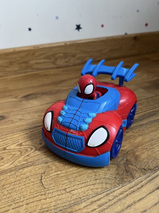 Спайдермен spiderman машинка мотоцикл hotwheels