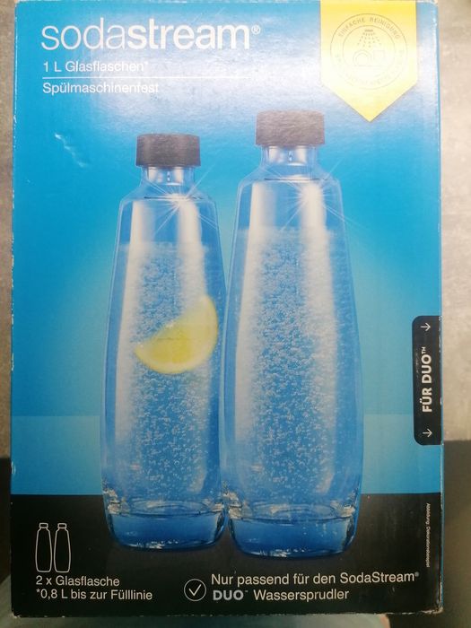 Sprzedam nowe butelki SodaStream szklane