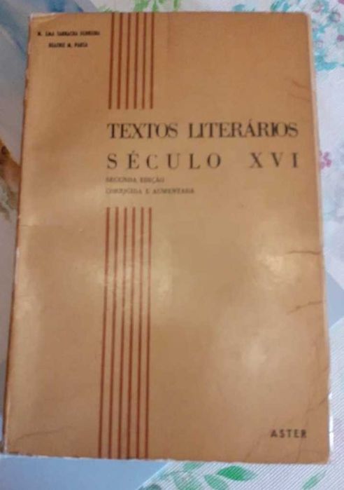 Livro Textos Literários,  Século XVI