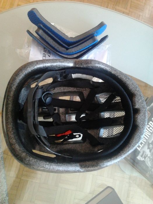 Kask rowerowy GPR URBANUS L/XL 58-62cm oraz klakson