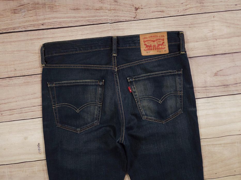 LEVI'S 511 Spodnie Jeans Męskie r. 32/30
