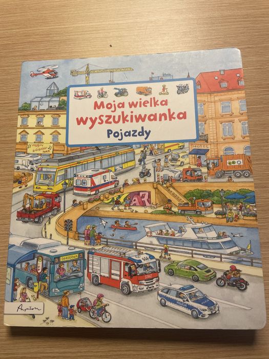 Książka dla dzieci - Moja wielka wyszukiwanka - Pojazdy